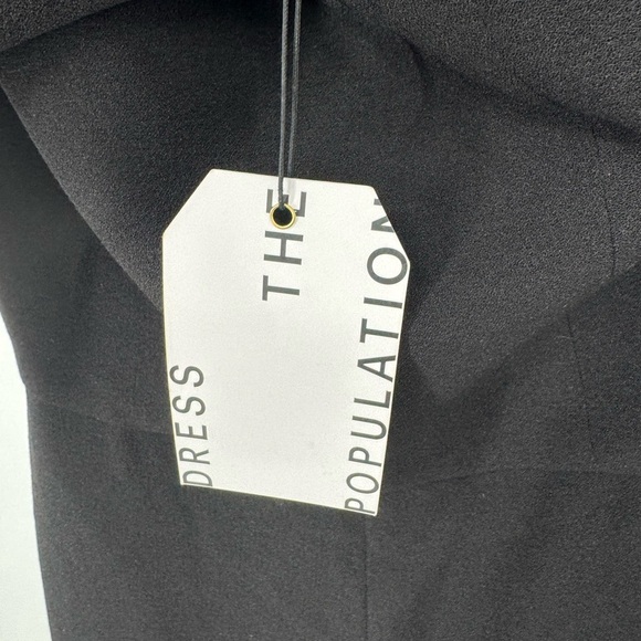 Dress The Population Tiffany Black Jumpsuit B2960 - Picture 7 of 7